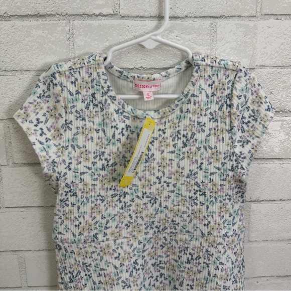 DESIGN HISTORY Girls “Pearl” Flowered Dress - Picture 3 of 8